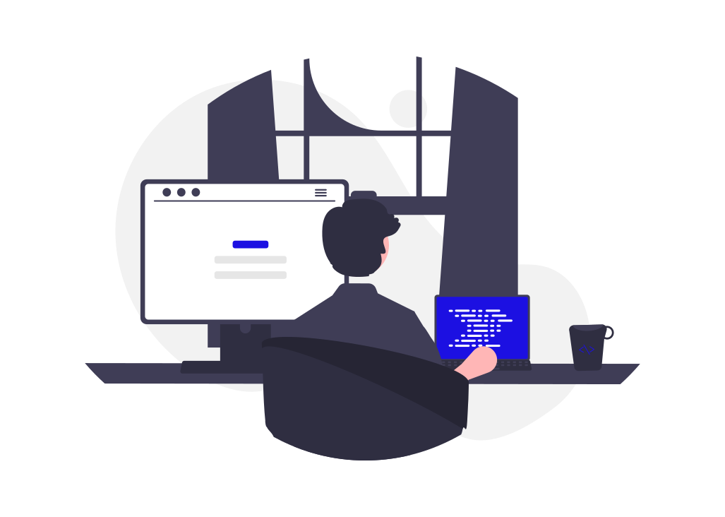 Ilustración programador
